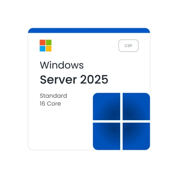 Microsoft Windows Server 2025 Standard licence for managed Windows VPS hosting